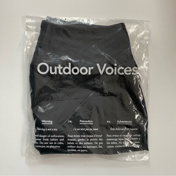 Outdoor Voices Hudson 4" Skort Black Size XXS - Picture 2 of 7